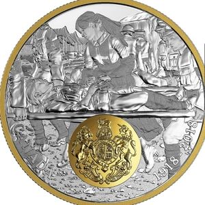 2018 RCM $20 First World War Allied Forces Coins